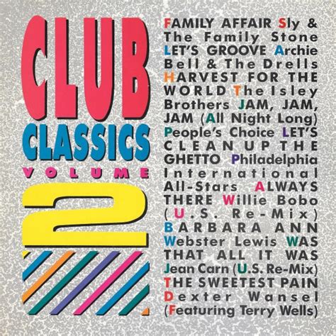 Club Classics Volume 2 1985 Vinyl Discogs