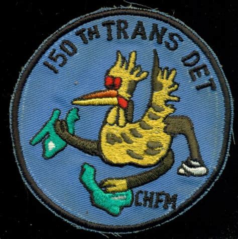 Us Army 150th Transportation Det Chfm Vietnam Aviation Patch Q 4 Ebay