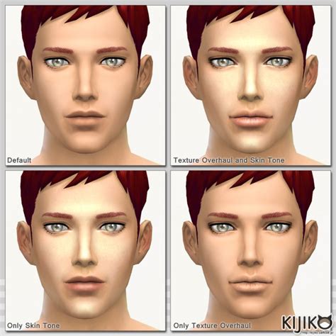 Skin Tones Glow Edition And Texture Overhaul At Kijiko