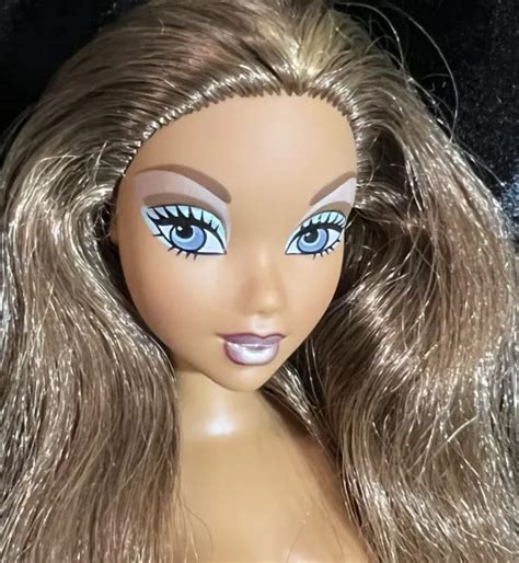 My Scene Barbie Doll Original Blonde Hair Blue Eyes Nude For Ooak Picclick