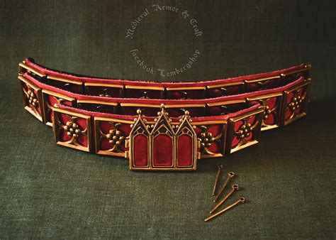 Medieval Knights Belt Replica With Authentic Extension Etsy Uk