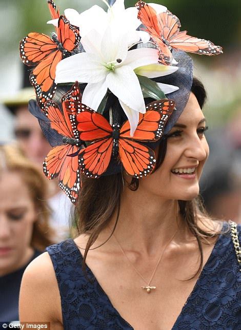 Ascot Racegoers Abandon Their Demure Style For Ladies Day Daily Mail