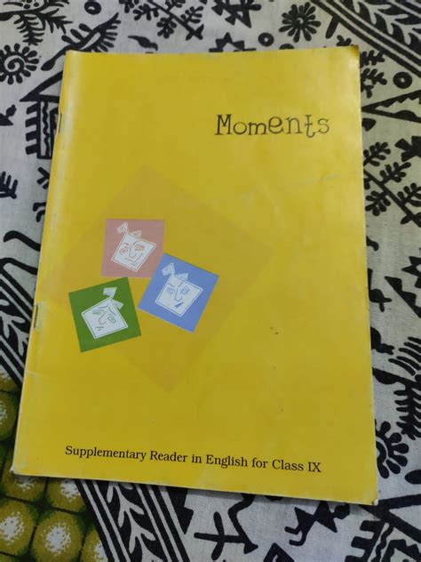 Buy Class Ix Moments Textbook Ncert Bookflow