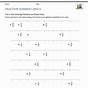 Fractions With Number Lines Worksheets