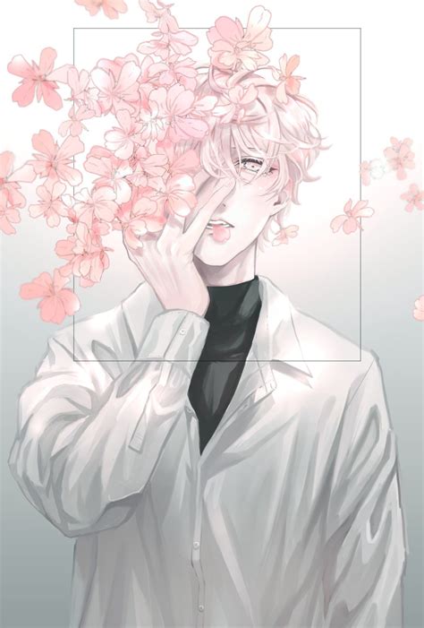 Twitter Anime Drawings Boy Aesthetic Anime Anime Flower