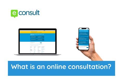 What Is An Online Consultation Nhs Primary Care Econsult Blog