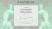 Catherine Opalińska Biography - Queen consort of Poland | Pantheon