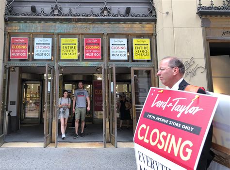 Lord And Taylor Is Going Out Of Business And Holding Closing Sales