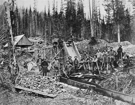 Mining For Gold Cariboo British Columbia Cariboo Gold Rush