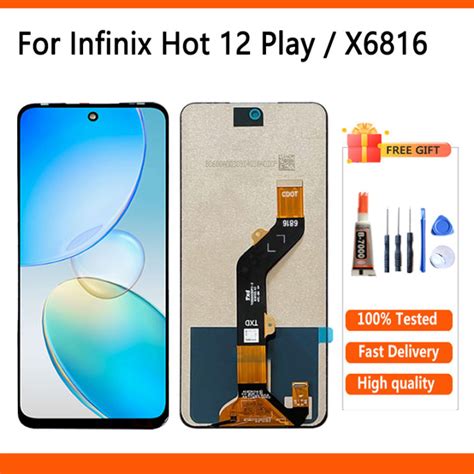 Lcd For Infinix Hot Play X Lcd Display Screen Touch Panel