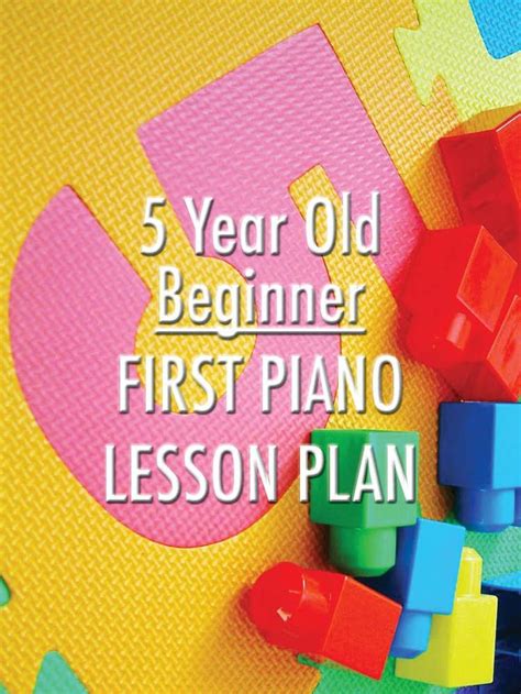 First Piano Lesson Planning For A Preschool Beginner Beginner Piano