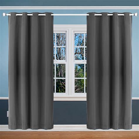 Rated 4.5 out of 5 stars. CAROMIO Solid Blackout Curtains for Bedroom Living Room ...