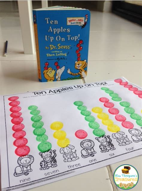 Ten Apples Up On Top Free Printables Printable Word Searches