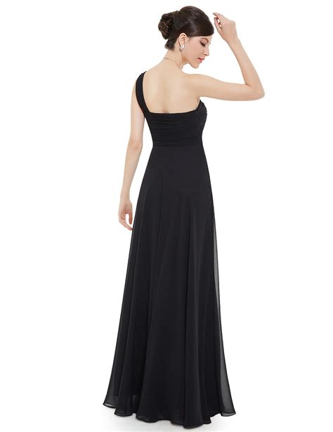 Ever Pretty Long Chiffon One Shoulder Bridesmaid Party Prom Evening