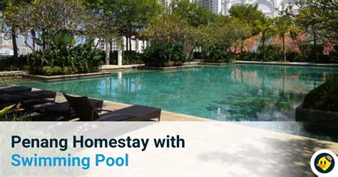 A comprehensive list of homestay with swimming pool in malaysia that you can choose to bring your kids to have a weekend getaway or staycation! Villa With Private Pool Penang © LetsGoHoliday.my