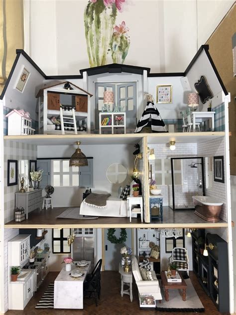 This Fixer Upperinspired Dollhouse Is The Best Thing Youll See All