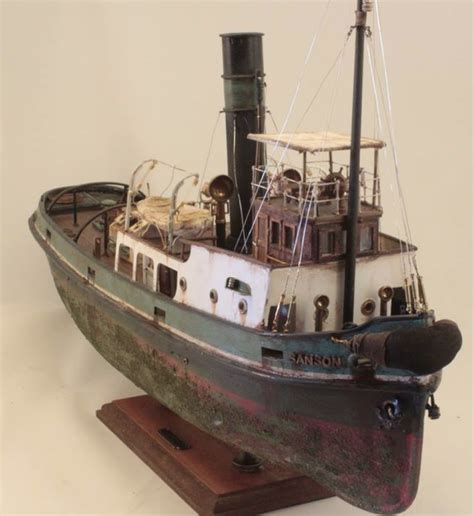 Sanson Tug Boat Wood Model Kit By Barlas Pehlivan Schiff