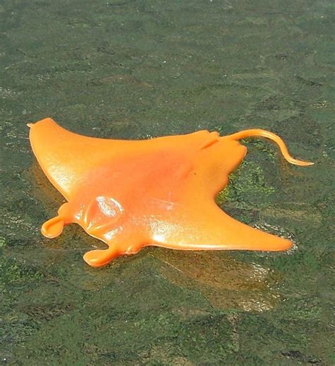 Mpc Sea Creatures Manta Ray In Cereal Premium Orange