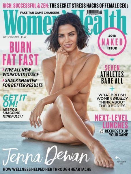 Jenna Dewan Womens Health Magazine September 2018 Cover Photo