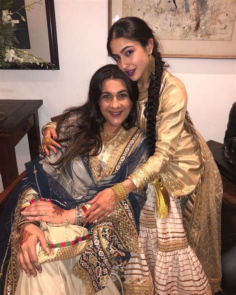 Happy Birthday Amrita Singh Adorable Photos Of Sara Ali Khan With Her Mom Photogallery