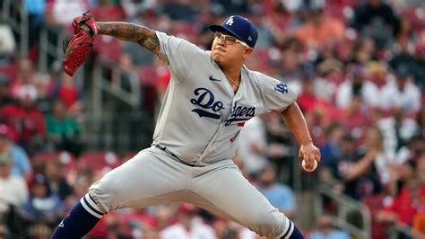 Julio Urías Locker Has Been Removed From Dodger Stadium And Murals