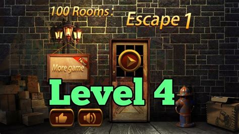 100 Rooms Escape 1 Level 4 Walkthrough Can You Escape The 100 Rooms