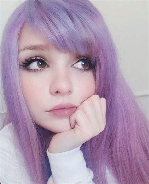 Cosplay Makeup Cosplay Outfits Emo Girls Pastel Purple Hair Pastel