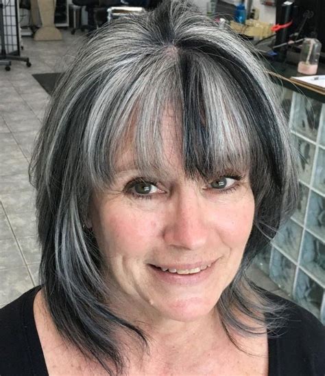 50 Gray Hair Styles Trending In 2021 Hair Adviser Gorgeous Gray Hair Blending Gray Hair