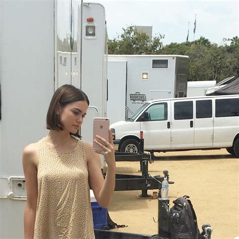 Maia Mitchell On Instagram “about To Hop In This Van And Drive To Australia” Maia Mitchell Hair
