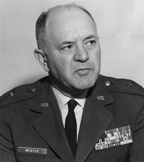 Brigadier General Martin Menter Air Force Biography Display