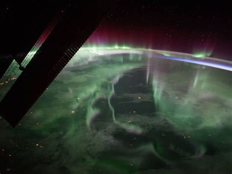 Nasa Posts Video Of Northern Lights Captured From International Space