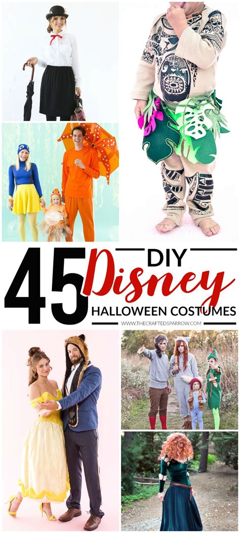 45 Diy Disney Themed Halloween Costumes