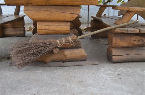 Pagan Besom Broom Natural Witchs Broom Rustic Wedding Etsy
