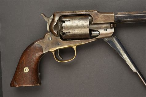 Revolver Remington New Model Army Civil War Martially Inspected