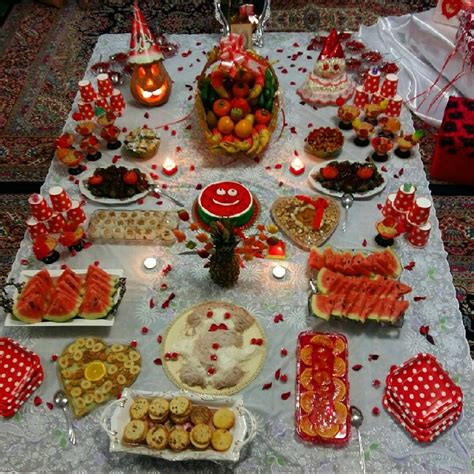 تزئین سفره شب یلدا؛ جدیدترین نمونه های تزئین سفره شب یلدا