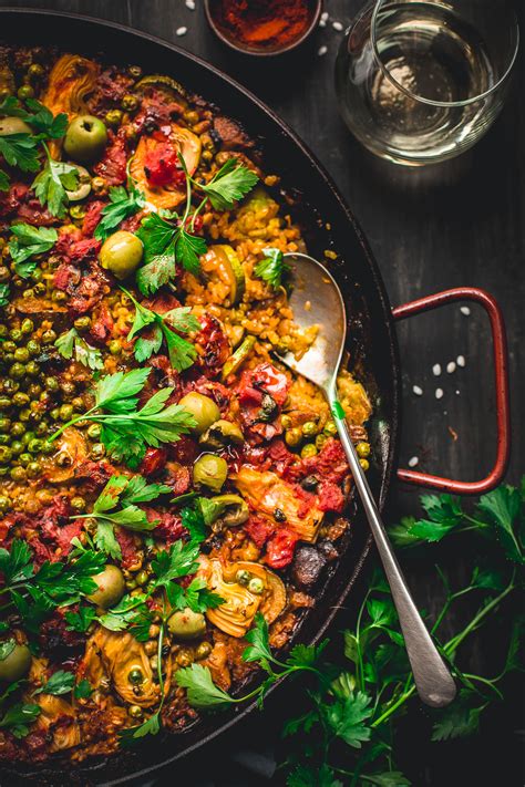 Authentic Spanish Vegetarian Paella Recipe Home Alqu