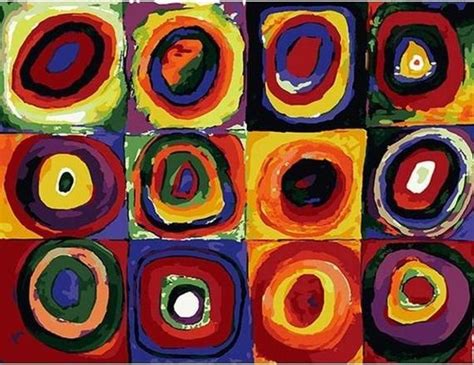 Color Study Squares With Concentric Circles 1913 Wassily Kandinsky