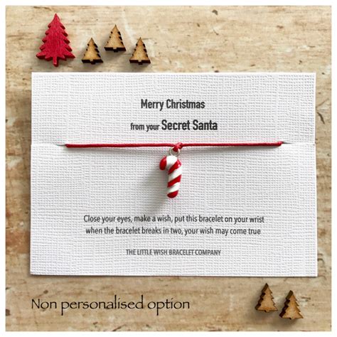 Merry Christmas From Your Secret Santa Work Office Friends Etsy