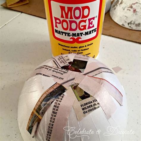 26 Stunning Ways To Use Mod Podge In Your Home Paper Mache Bowls Diy
