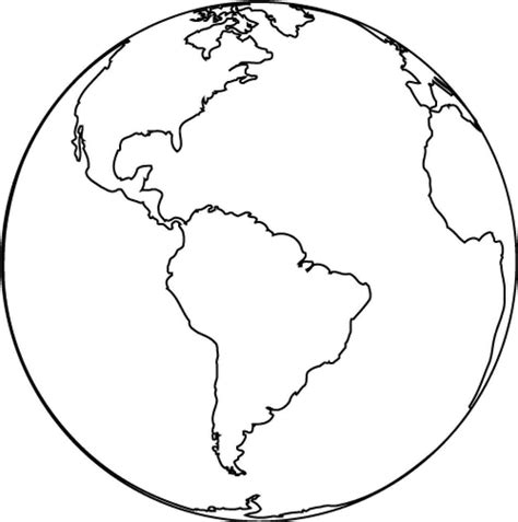 Globe Drawing Simple At Getdrawings Free Download