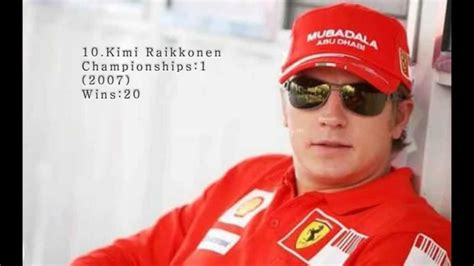 Top 10 Formula One Drivers Of All Time1950 2015 Youtube