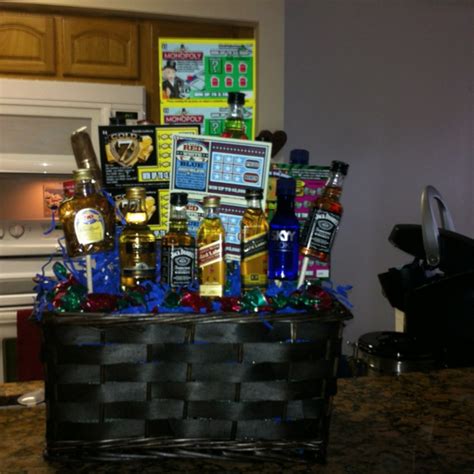 Man Birthday T Basket Made This For The Hubby T