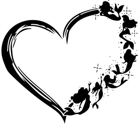 Best 40 Black Heart Png Clipart Hd Background