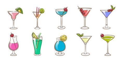 Cocktail Vector Art Icons And Graphics For Free Download