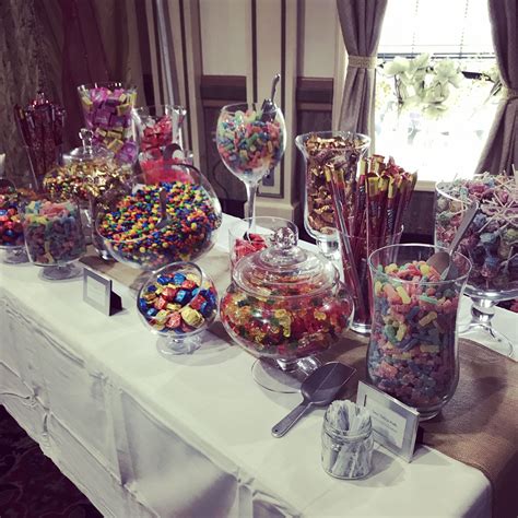 Candy Table For A Party At Pearl Restaurant In Parsippany Buffet Bar