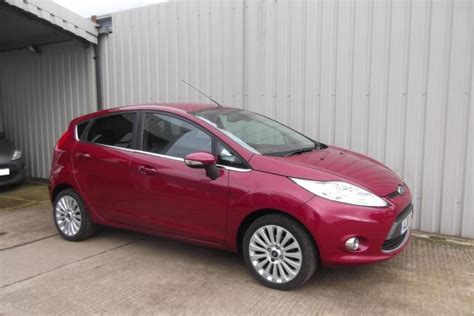 Ford Fiesta 14 Titanium 5 Door Hot Magenta Low Mileage Cheap To Run