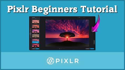 Pixlr Beginners Tutorial Image Editing Online Youtube
