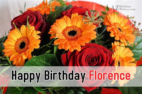 Happy Birthday Florence