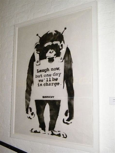 Banksy Monkey Laugh Now Banksy Monkey Banksy Banksy Art