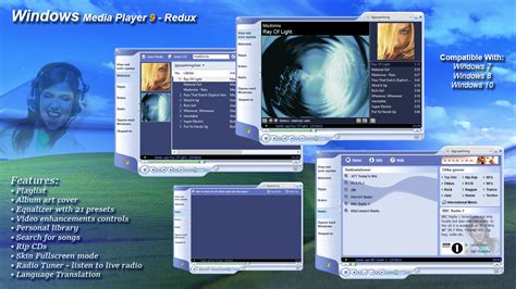 Windows Media Player 9 Redux V10 By Rydsei On Deviantart